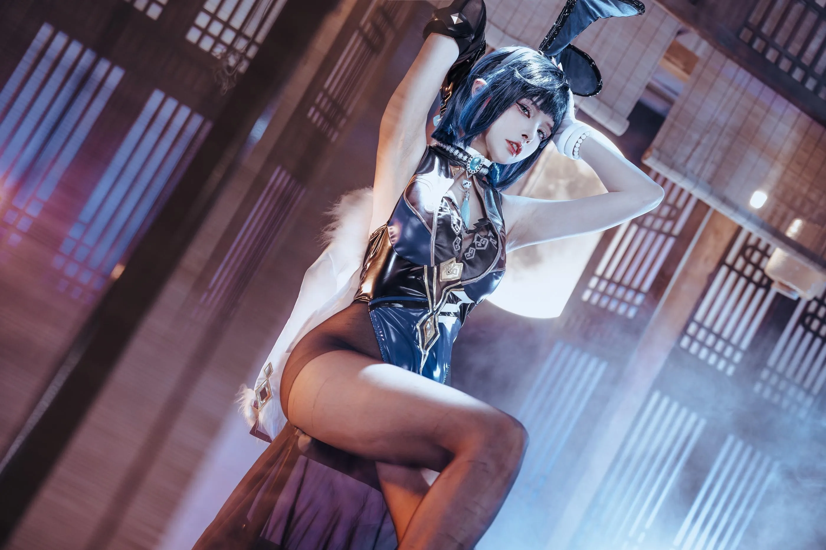 秋和柯基 – NO.105 夜兰 兔女郎 [92P]插图